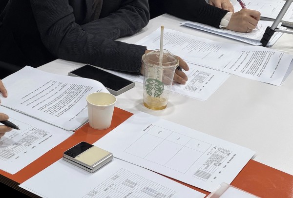 지원자 관련 면접관이 가지고 있는 자료들